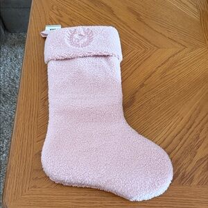 PINK Victoria's Secret Blush Fleece Stocking